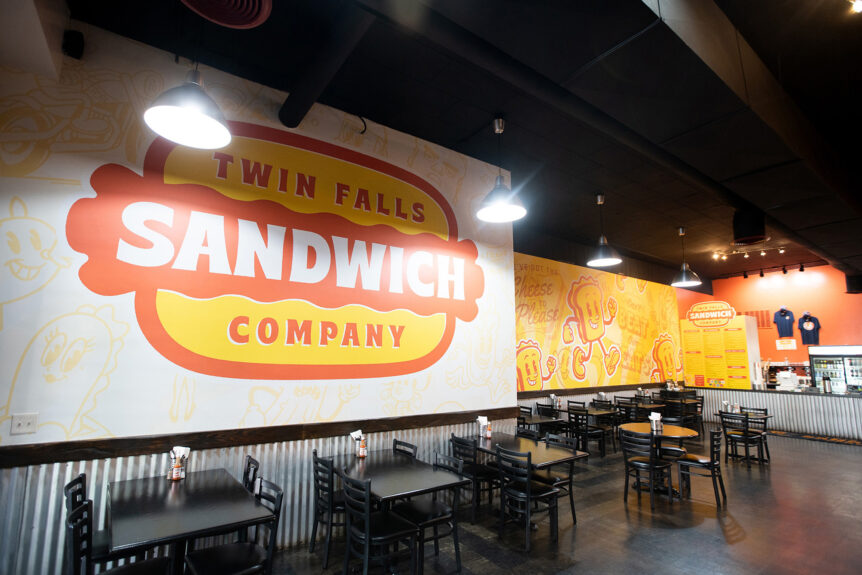 Twin Falls Sandwich Company Interior